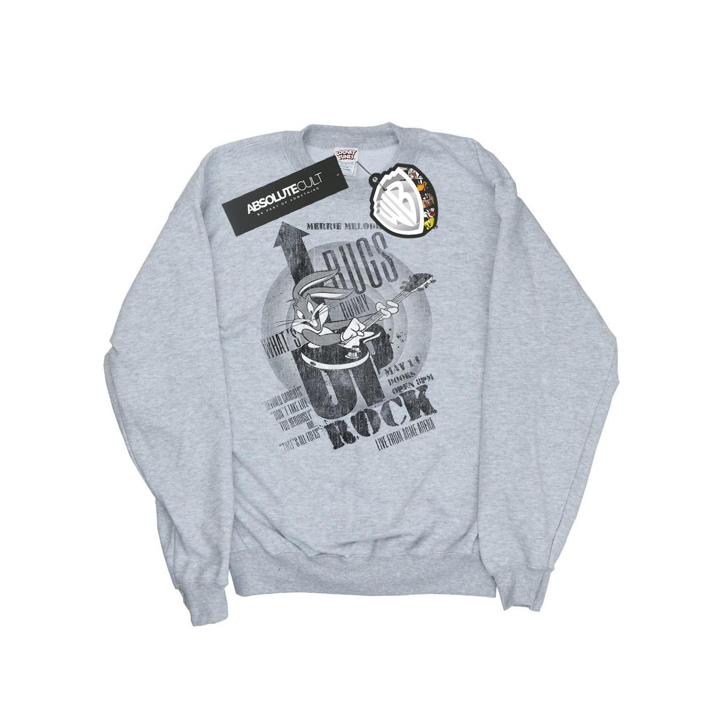 LOONEY TUNES  Bugs Bunny What´s Up Rock Sweatshirt 