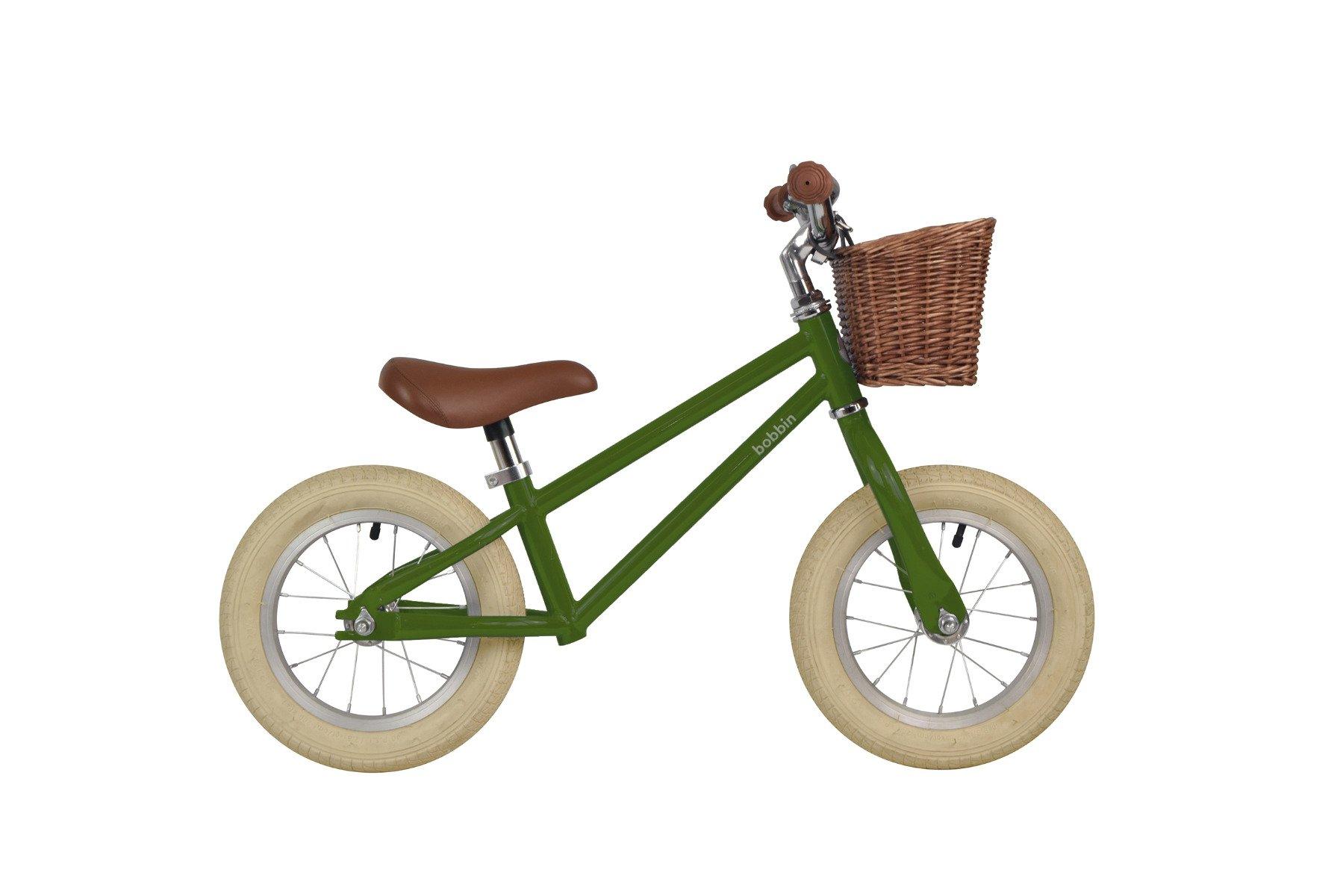 Bobbin  Laufrad Moonbug Balance Bike, 2-4 Jahre, pea green, Bobbin 