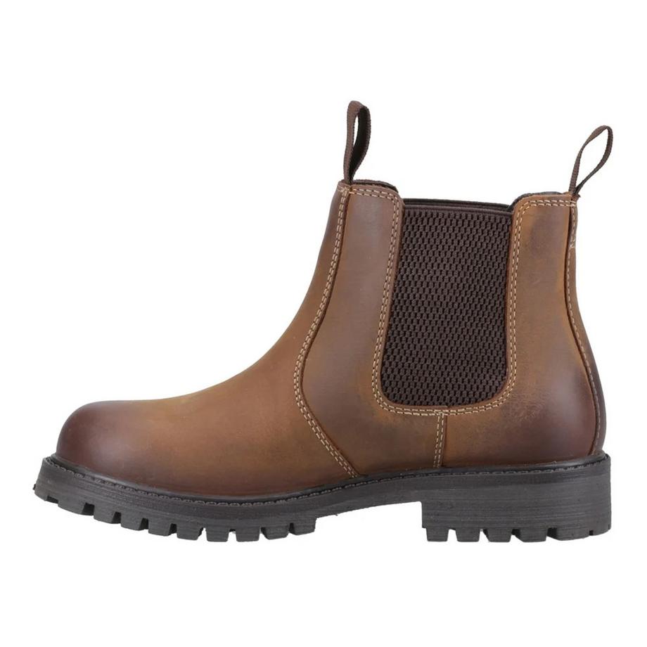 Cotswold Bottines Aston Cuir Pleine Fleur À Enfiler  