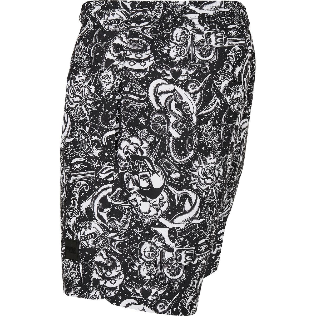 URBAN CLASSICS Badeshorts Pattern  