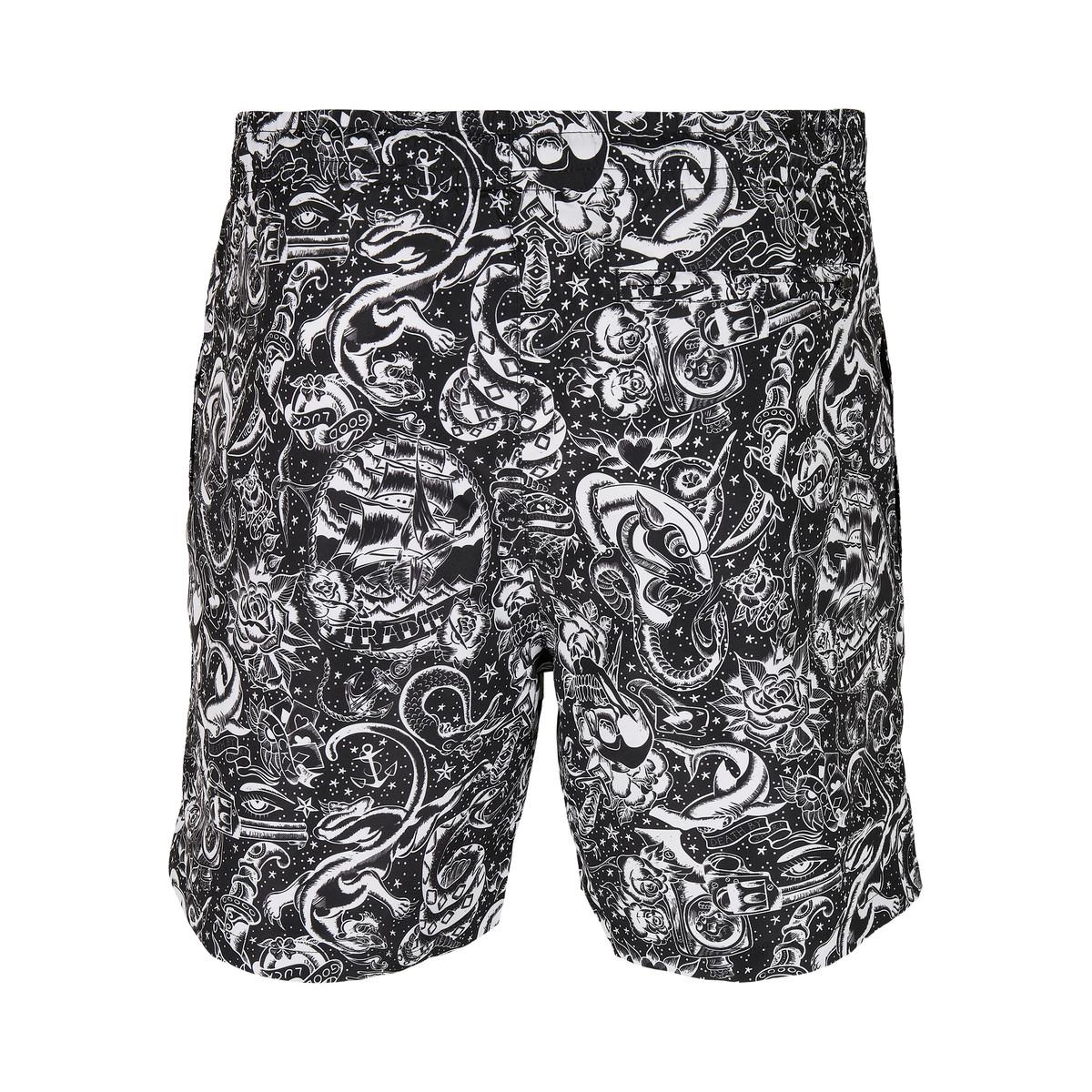 URBAN CLASSICS Badeshorts Pattern  
