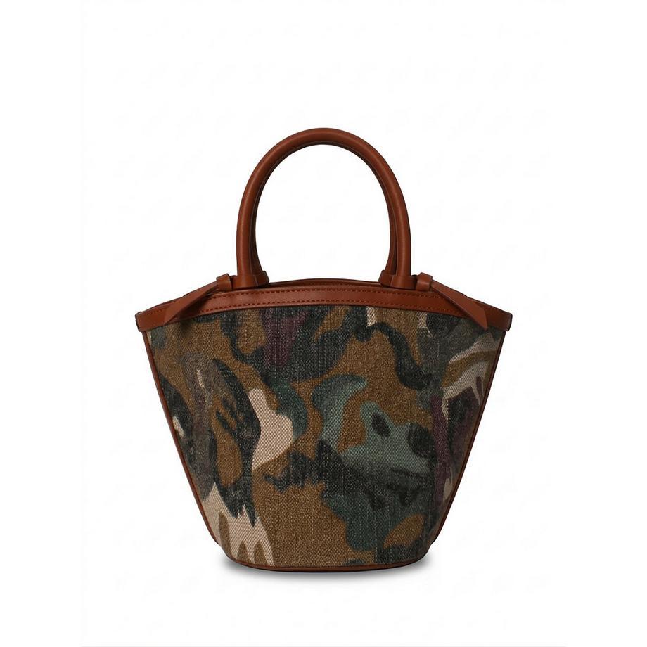 custo BARCELONA Sac à main imprimé camouflage avec poignée supérieure  