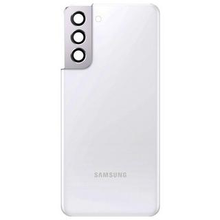 SAMSUNG  Cache Batterie Original Galaxy S21 Blanc 