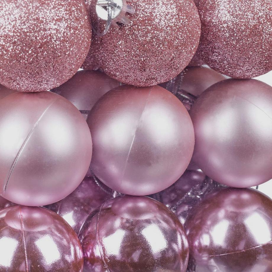 Northix Set di palline per albero di Natale, confezione da 76  