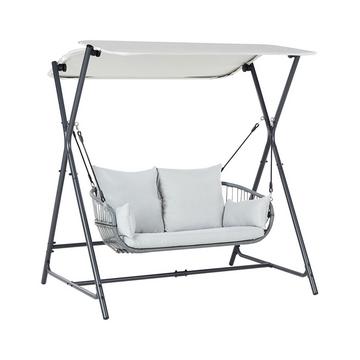 Balancelle de jardin en Acier Méditerranéen FIASTRA