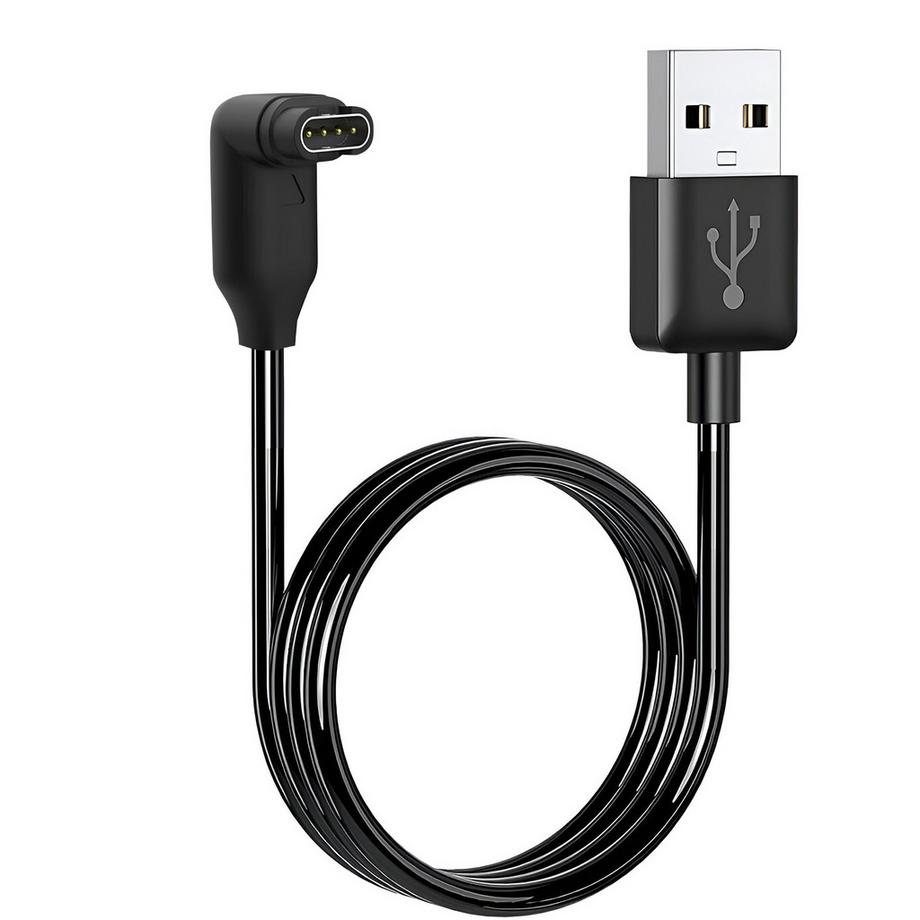 Avizar  Câble Coudé Montre Connectée Garmin Noir 