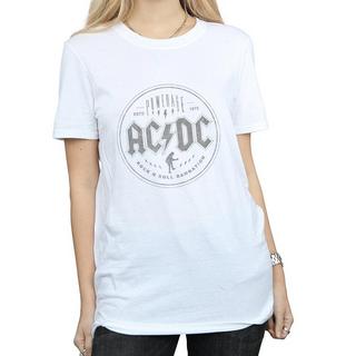 AC/DC  ACDC Rock N Roll Damnation Black TShirt 