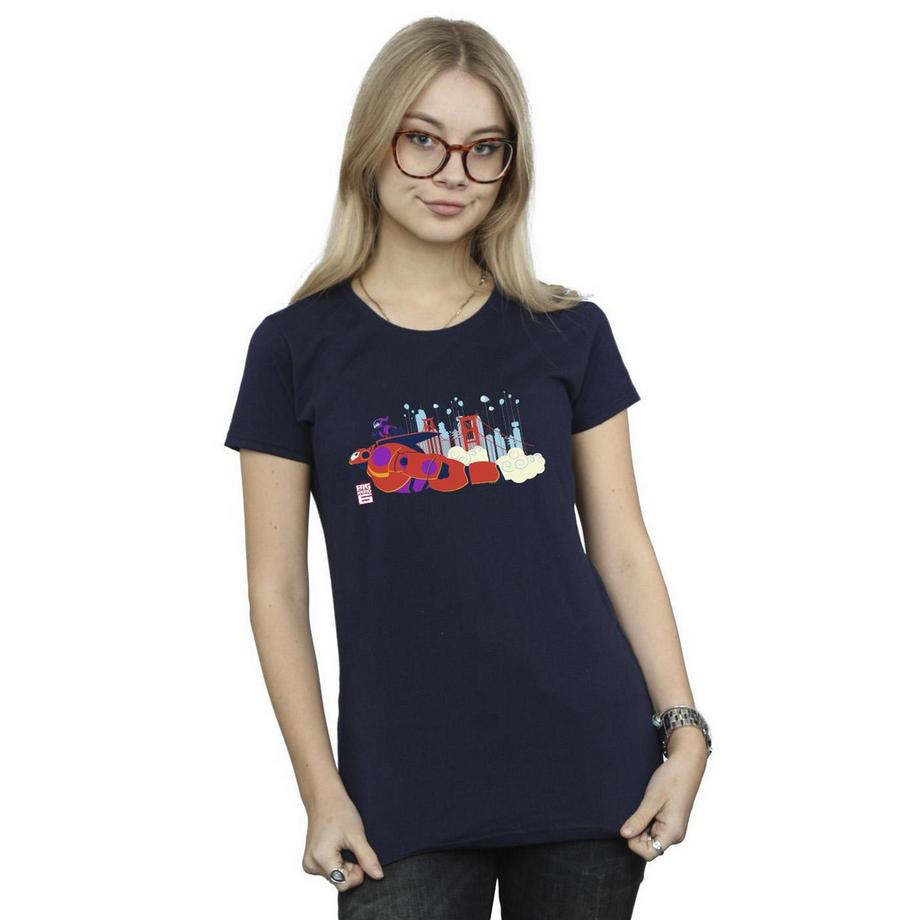 Disney Big Hero 6 T-Shirt Stampata  