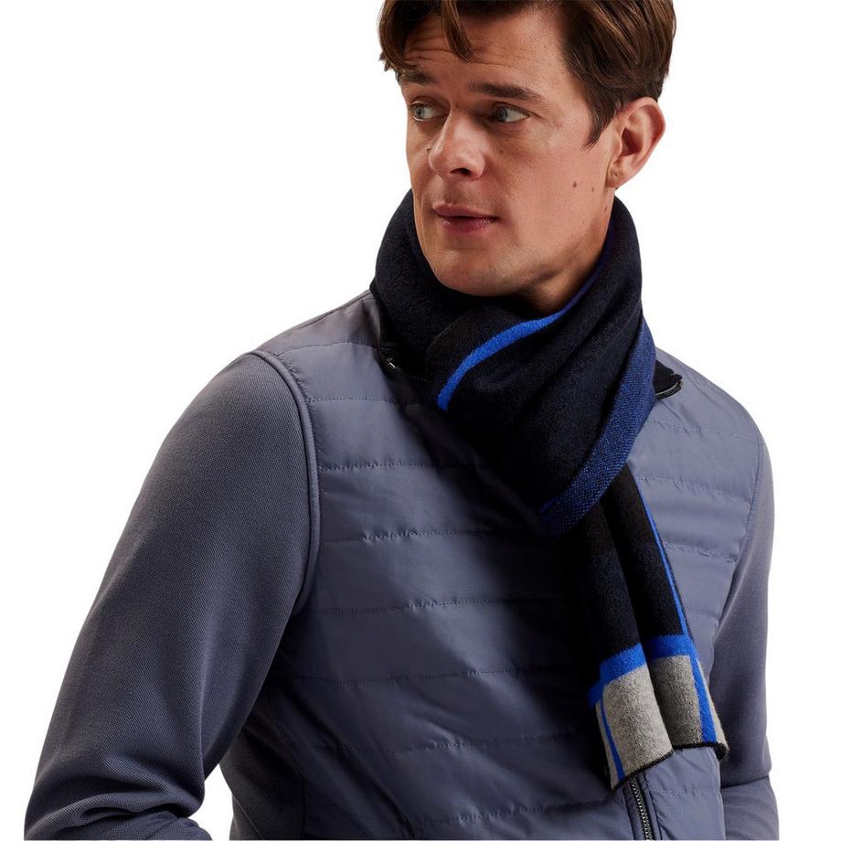 TED BAKER  Écharpe Hiver Motiftyle Détail Rayé Kierans 