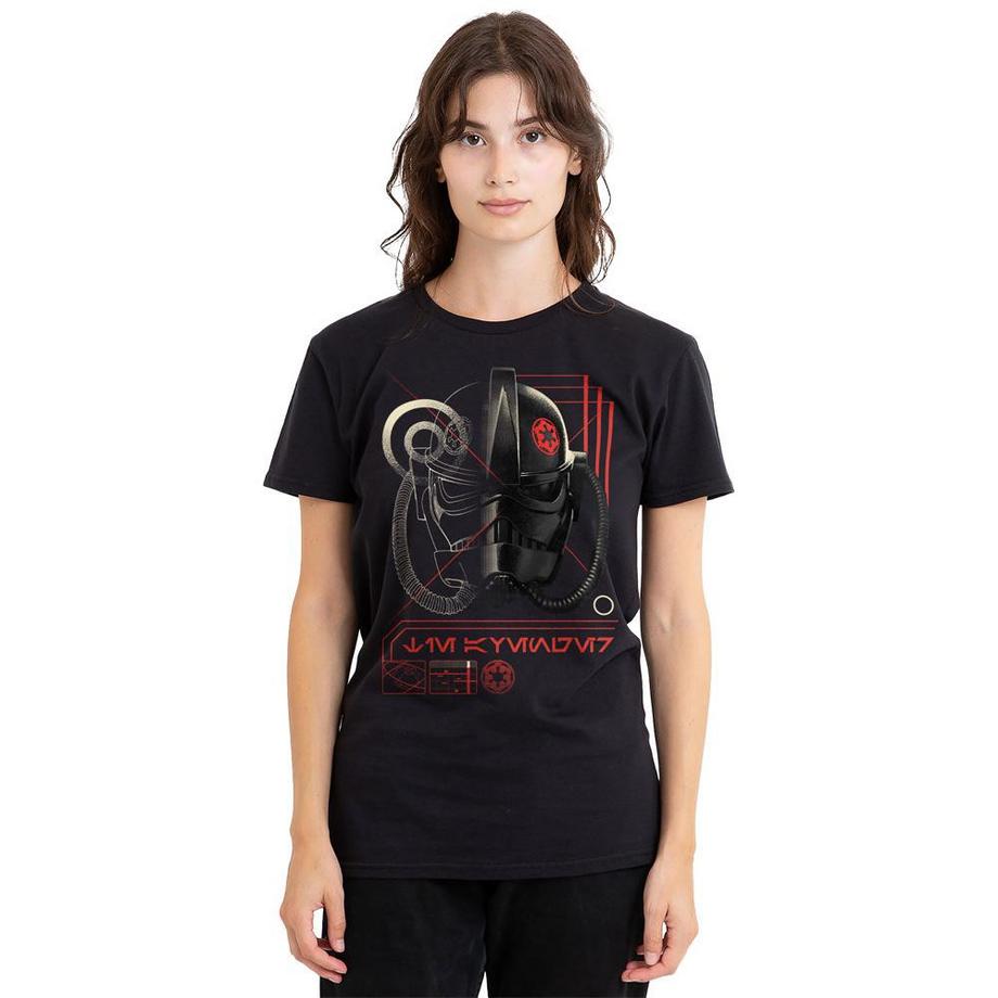 STAR WARS T-Shirt imprimé avec motif casque impérial  