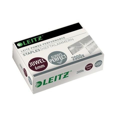 Leitz LEITZ Heftklammern Juwel 6mm 56420000 2000 Stück  
