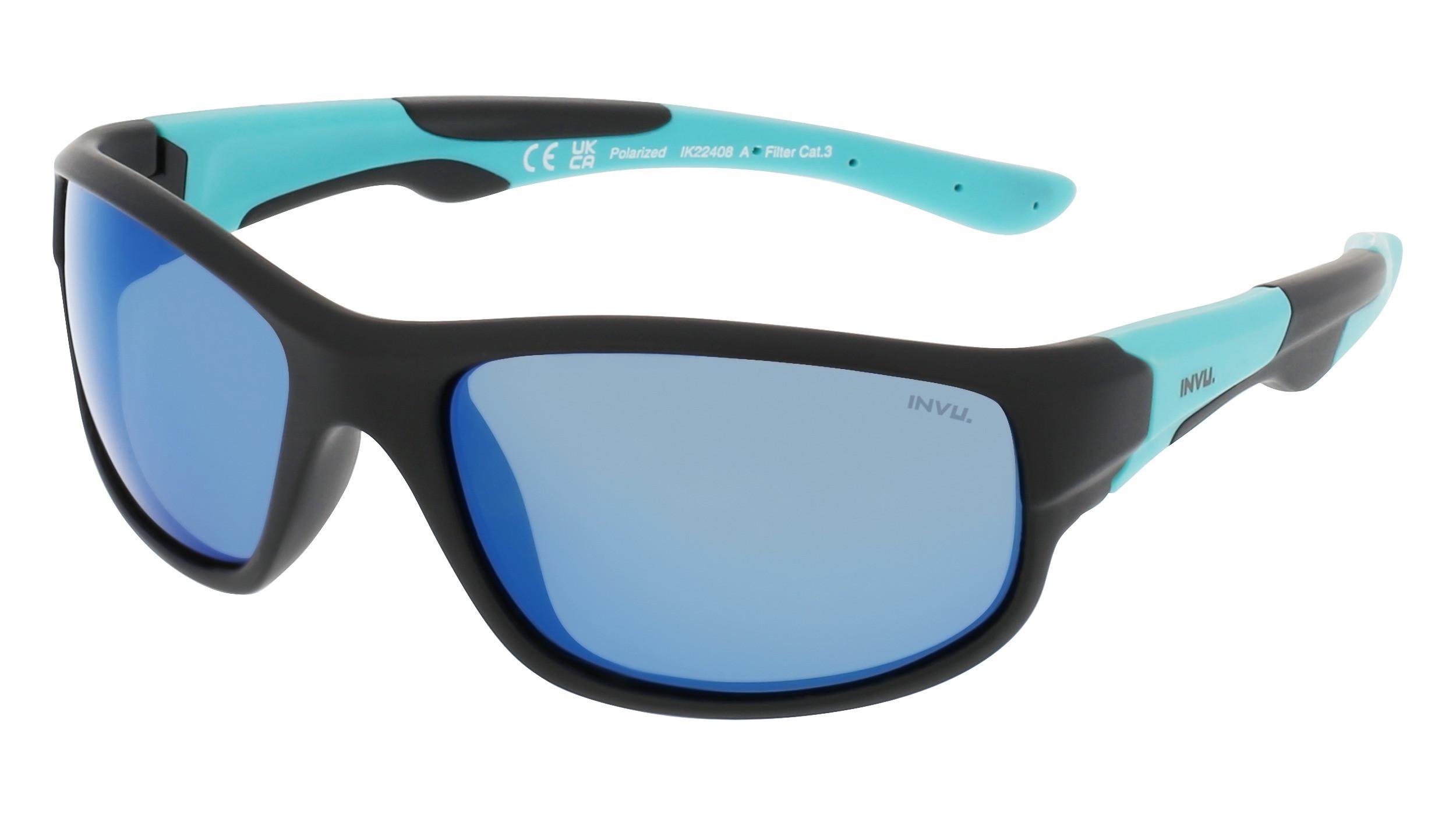 INVU  Polarisierte Kinder Sonnenbrille mit Etui 