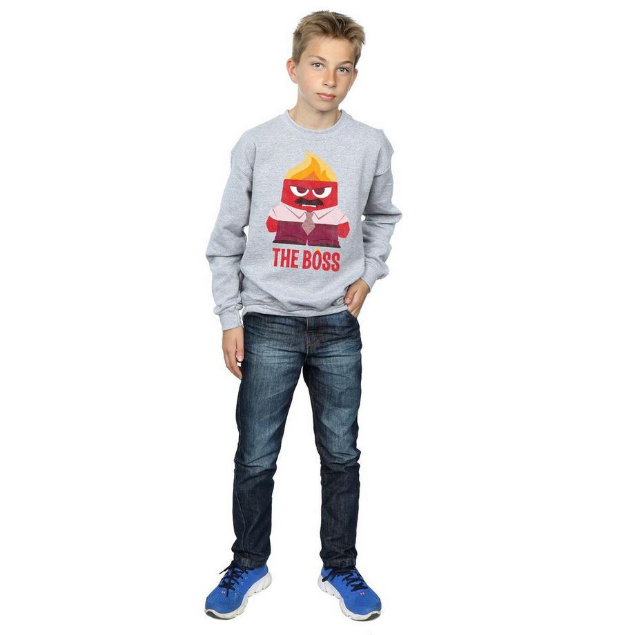 Disney  Inside Out Anger The Boss Sweatshirt 