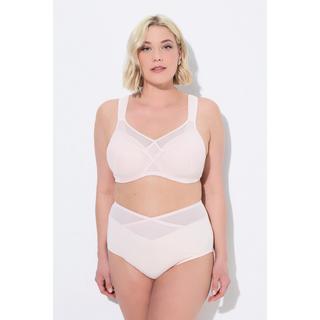 Ulla Popken Reggiseno con ferretto coppe morbide inserto in mesh  