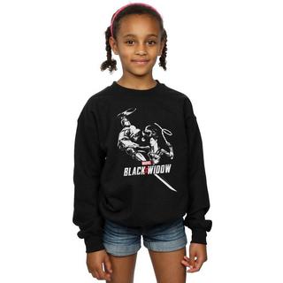 MARVEL  Black Widow Movie Taskmaster Battle Sweatshirt 