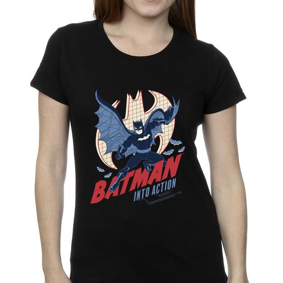 DC COMICS Batman Into Action T-Shirt  