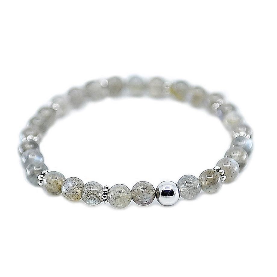 Balibay  Bracelet Lala avec labradorite et argent 925 