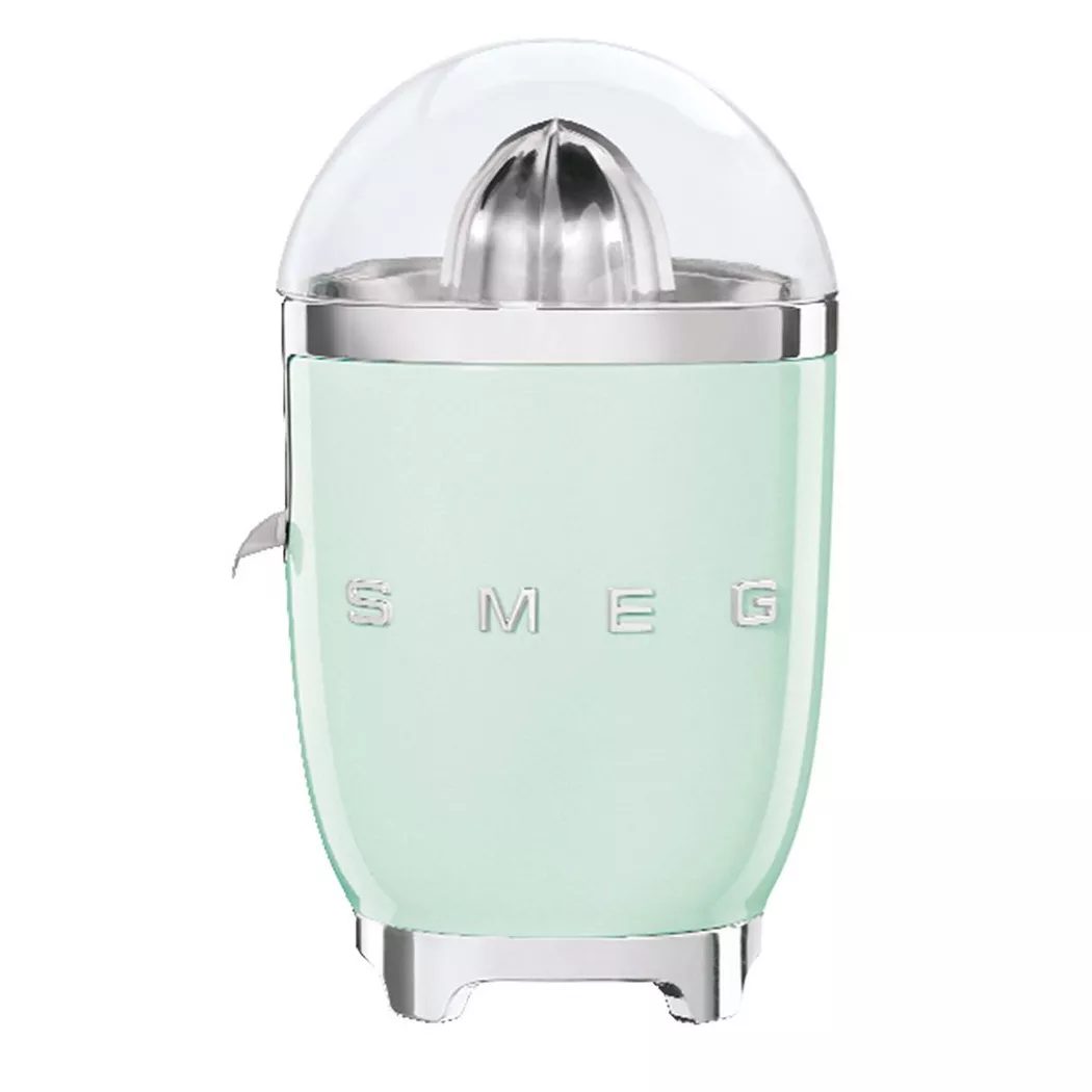SMEG Exprimidor de cítricos estilo retro años 50 verde pastel CJF01PGEU verde