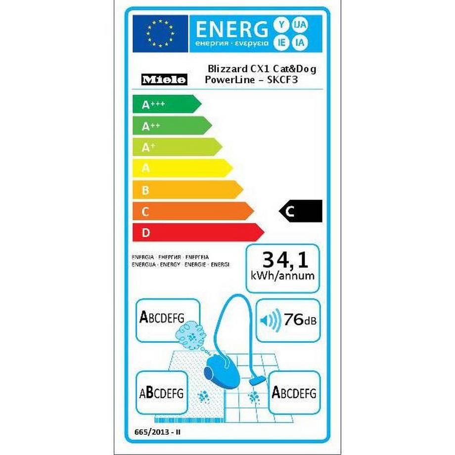 Miele Blizzard CX1 Cat&Dog PowerLine SKCF3  