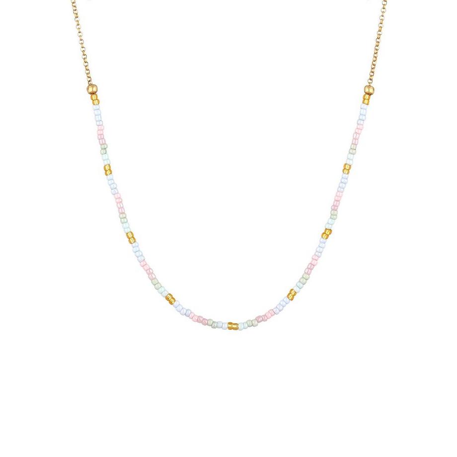 Elli  Halskette Kinder Beads Kugeln Pastell 