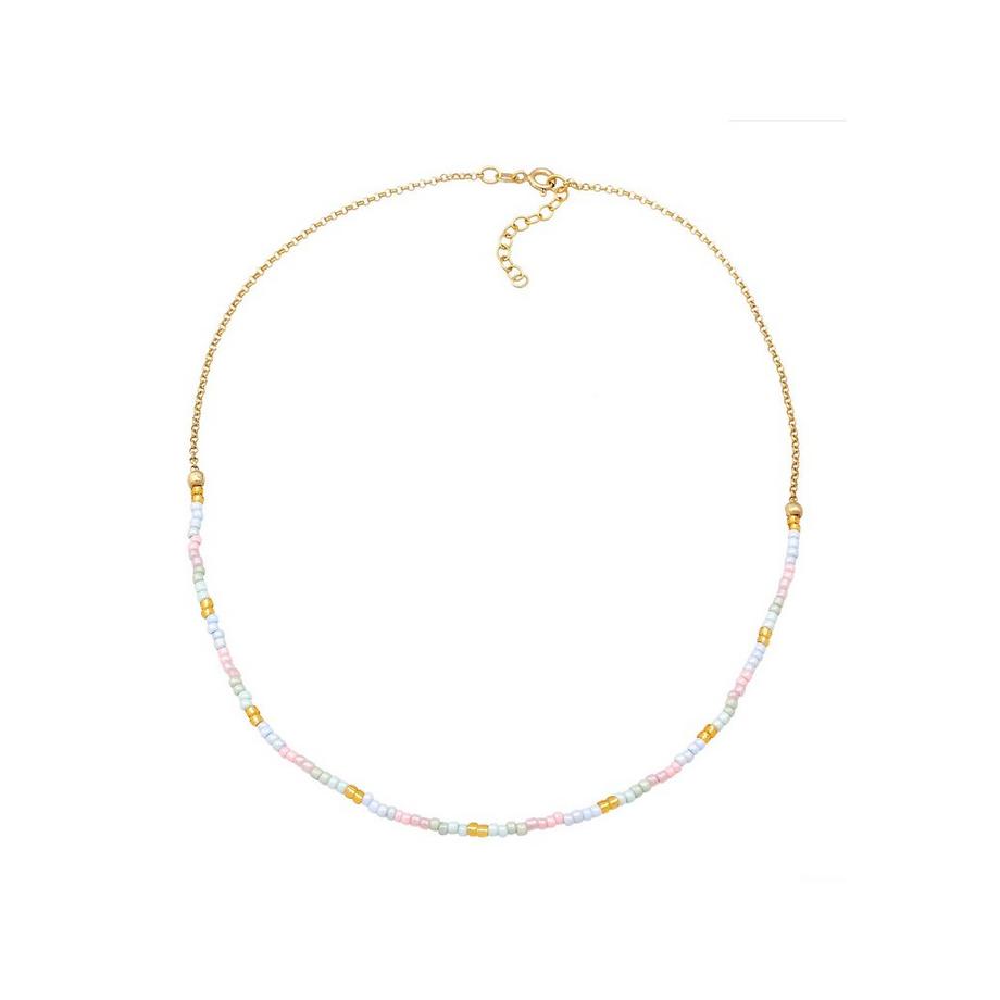 Elli  Halskette Kinder Beads Kugeln Pastell 