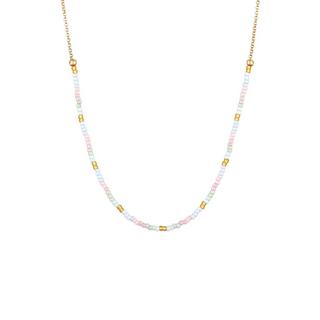 Elli  Halskette Kinder Beads Kugeln Pastell 