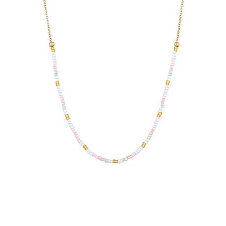 Elli  Halskette Kinder Beads Kugeln Pastell 