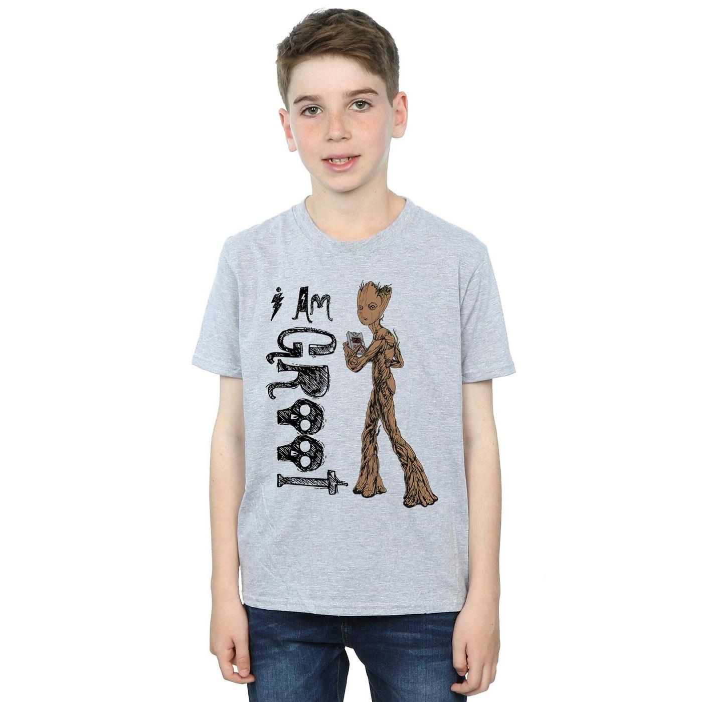 MARVEL  Avengers Infinity War I Am Teenage Groot TShirt 