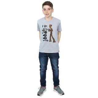 MARVEL  Avengers Infinity War I Am Teenage Groot TShirt 