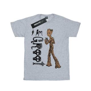 MARVEL  Avengers Infinity War I Am Teenage Groot TShirt 
