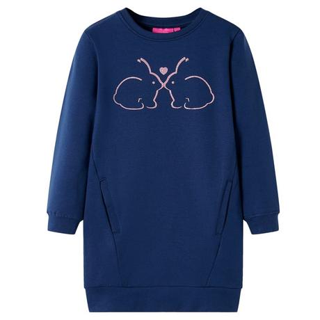 VidaXL  Robe sweat-shirt pour enfants coton 