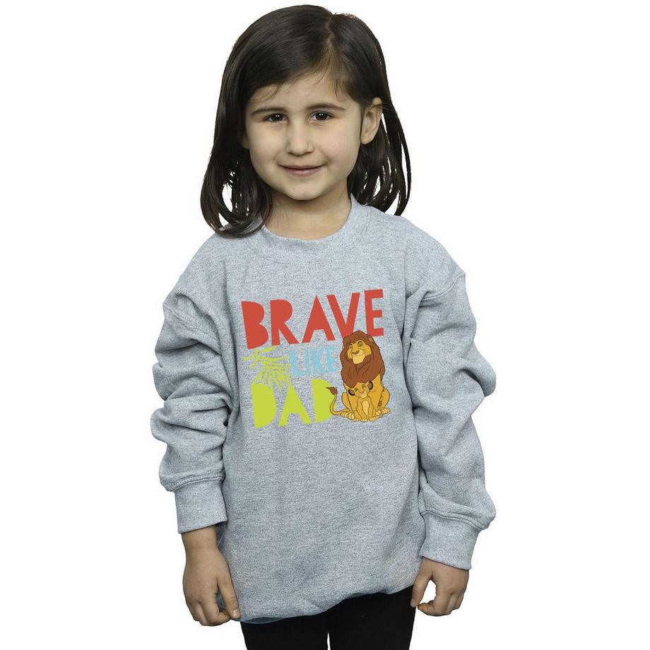 Disney  The Lion King Brave Like Dad Sweatshirt 