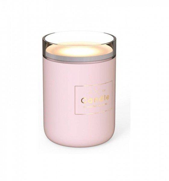 Linuo Ultraschall-Luftbefeuchter Candle GO-204-P Pink  
