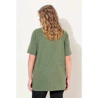 Ulla Popken  T-Shirt, Pailletten, Classic, Rundhals, Halbarm 