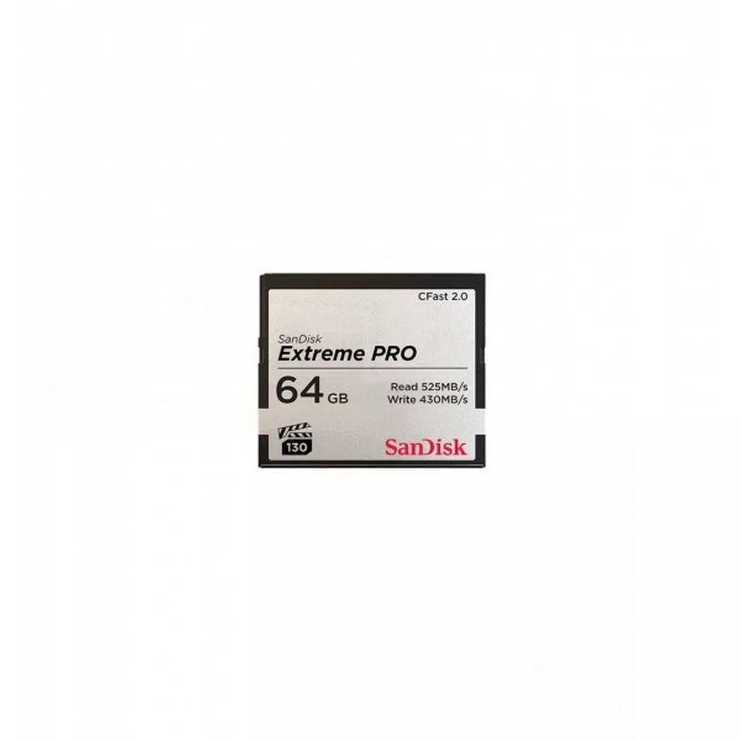SanDisk SDCFSP-064G-G46D memory card 64 GB CFast 2.0