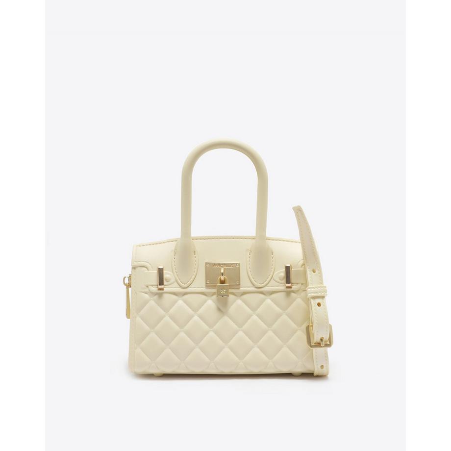 Marc Ellis Sac à main matelassé avec poignée supérieure  