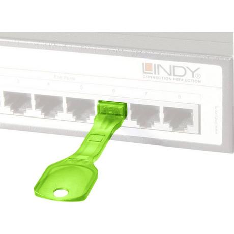 LINDY  LINDY 40472 Blocco porta RJ45 LAN 10 pz. 