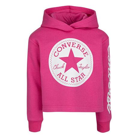 CONVERSE  sweatshirt à capuche fille  signature cropped 