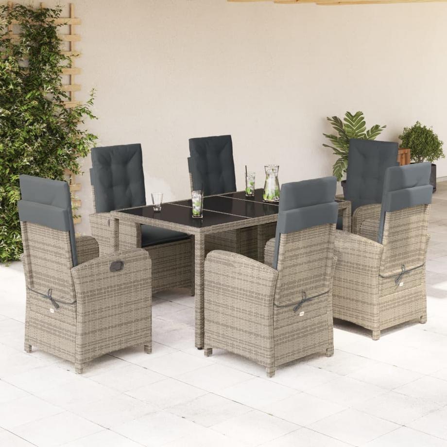 VidaXL Garten essgruppe poly-rattan  