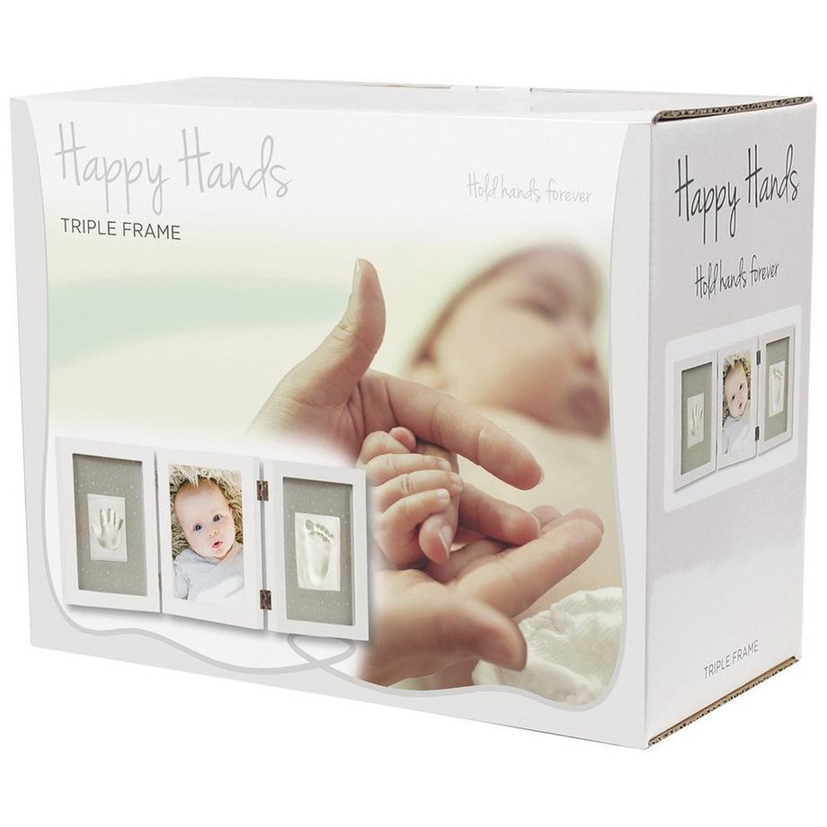 DOOKY  Happy Hands Abdruckset Baby Print Trible Frame 