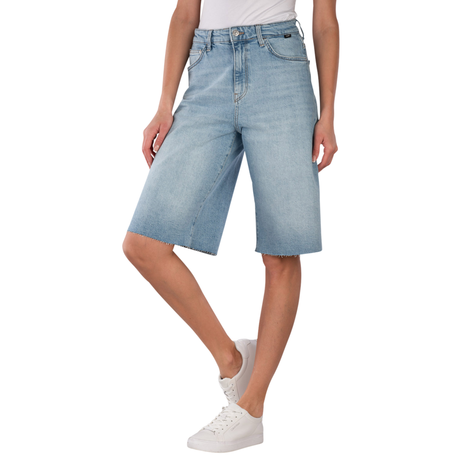 Mavi Akira Wide Bermuda Shorts  