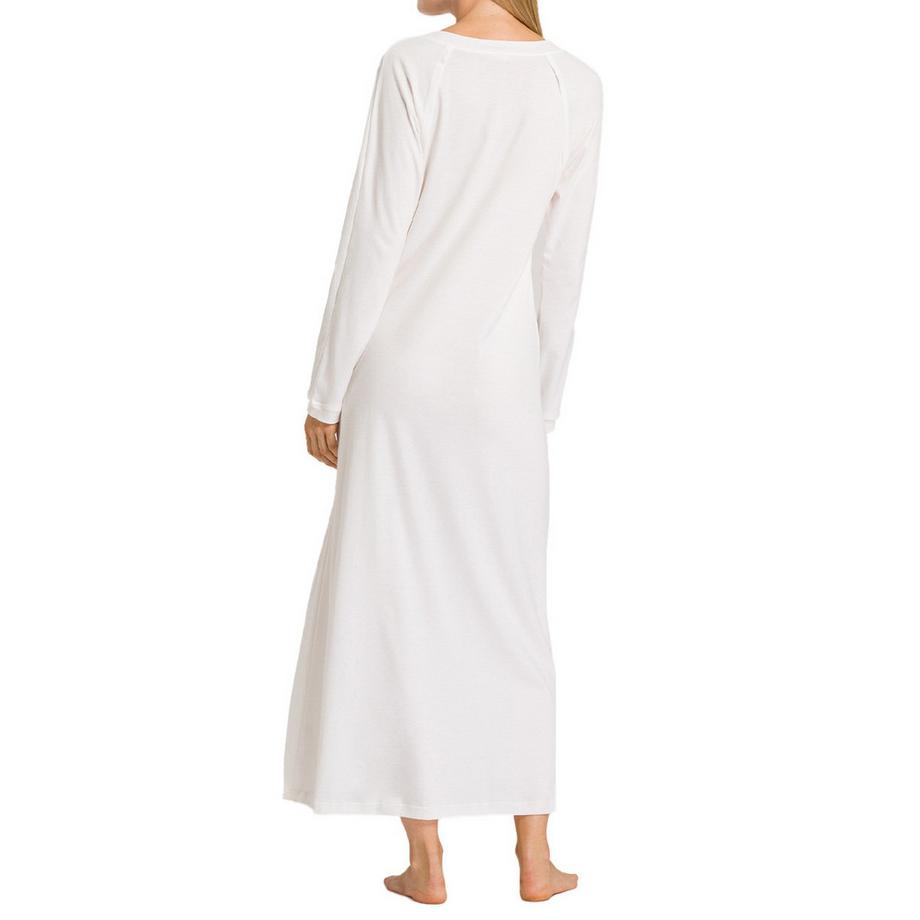 HANRO Pure Essence Chemise de Nuit Manches Longues  