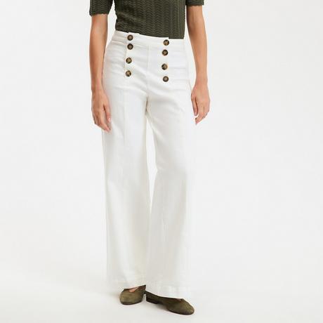 La Redoute Collections Jean large taille haute à pont  