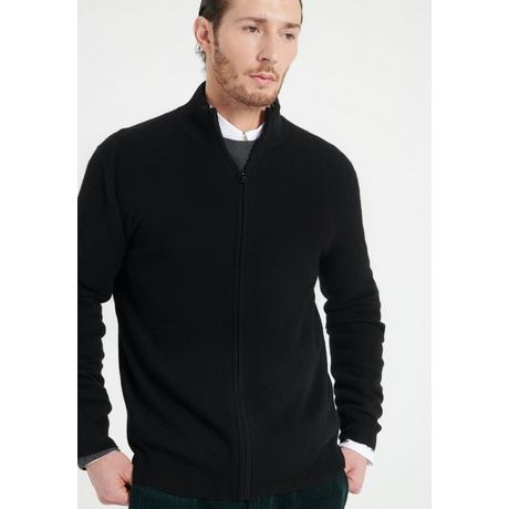 Studio Cashmere8  LUKE 8 Cardigan con zip - 100% cashmere 