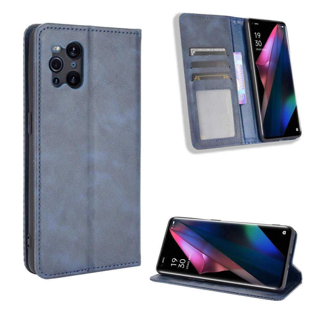 Cover-Discount  Oppo Find Custodia X3 Pro - Custodia Stand Flip 