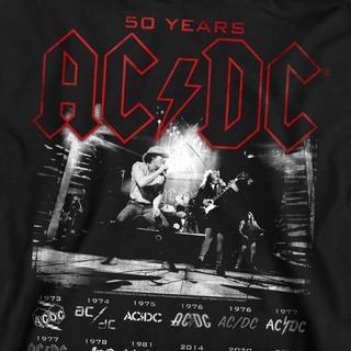 AC/DC ACDC 50 Ans Sweatshirt Col Rond  