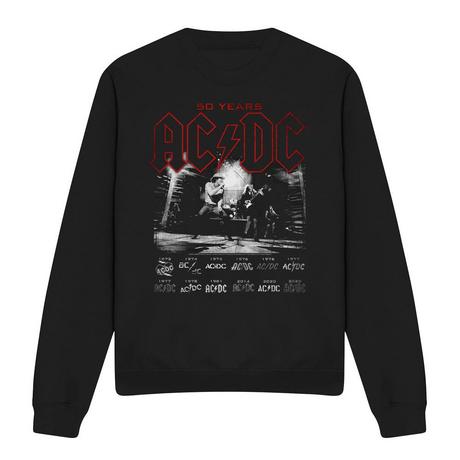 AC/DC ACDC 50 Ans Sweatshirt Col Rond  
