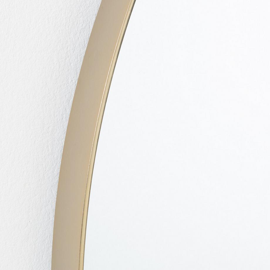 La Redoute Intérieurs Miroir rond en métal acier Ø120 cm  