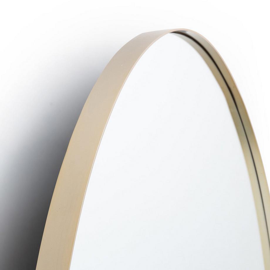 La Redoute Intérieurs Miroir rond en métal acier Ø120 cm  