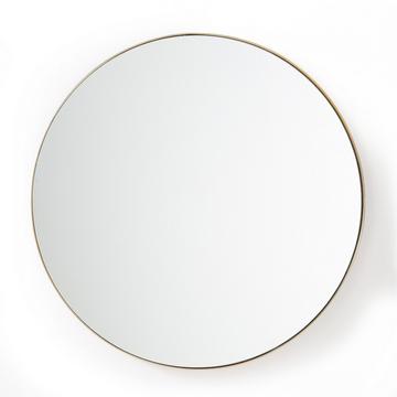 Miroir rond en métal acier Ø120 cm